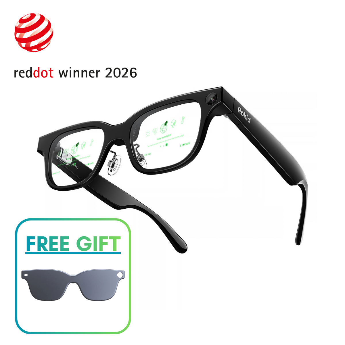 Rokid Glasses + Sunglasses Bundle